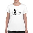 thumbnail image 1 of Rejection Of The Euro T-Shirt Women -Wilfred Hildonen Designs, Female 4X-Large, 1 of 4