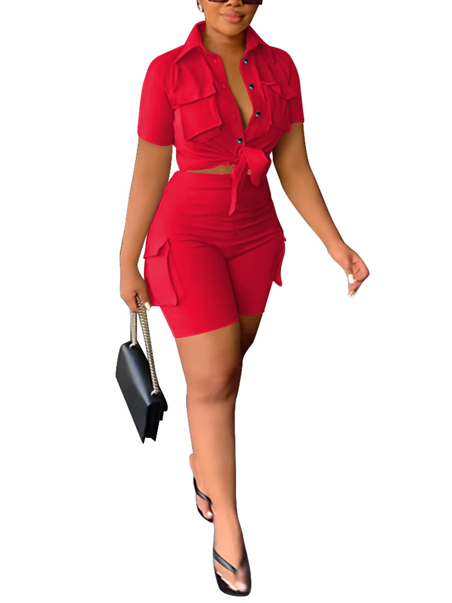  Remelon Womens 2 Piece Outfits Sexy Suits Gradient Shirt Tops  Bodycon Pants Set Jumpsuit Clubwear : Clothing, Shoes & Jewelry