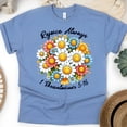 thumbnail image 1 of Rejoice Always 1 Thessalonians 5:16 Christian Bible Verse T-Shirt, CarolinaBlue, Size S, 1 of 6