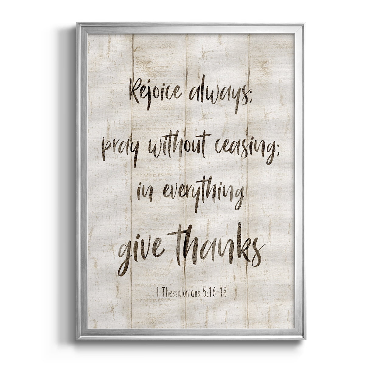 Rejoice Always Premium Classic Framed Print - Ready to Hang