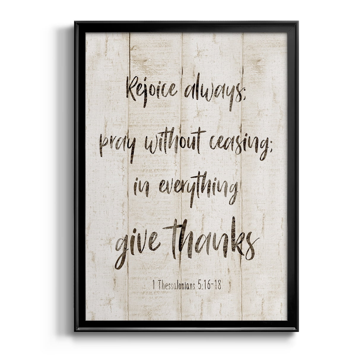Rejoice Always Premium Classic Framed Print - Ready to Hang