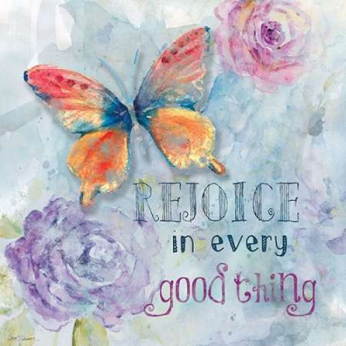 Rejoice Canvas Art - Carol Robinson (24 x 24)