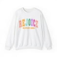 thumbnail image 1 of Rejoice Collegiate Easter Sweatshirt, Scripture Philippians Sweatshirt, 1 of 4