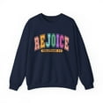 thumbnail image 1 of Rejoice Collegiate Easter Sweatshirt, Scripture Philippians Sweatshirt, 1 of 4