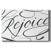 Rejoice- Gallery Wrapped Canvas
