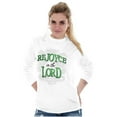 thumbnail image 1 of Rejoice In The Lord Christian Women's Long Sleeve T Shirt Brisco Brands S, 1 of 6