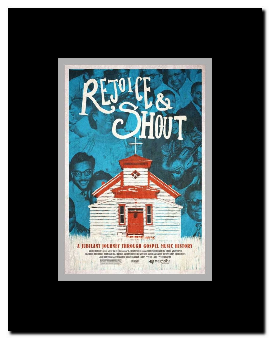 Rejoice and Shout Framed Movie Poster