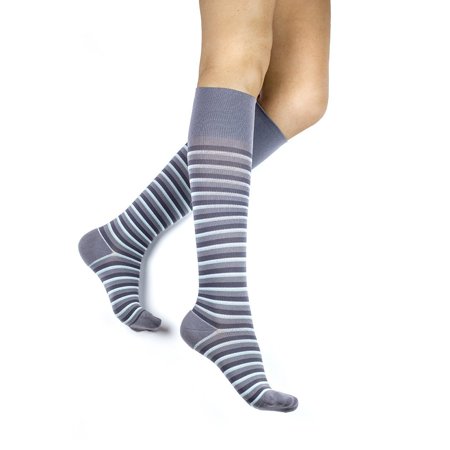 Rejuva Stripe 15-20 mmHg Compression Socks