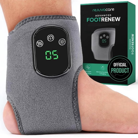 Foot Renew Triple Method Massager for Home Use,Cordless & Portable Triple Method Foot Massager,Relaxation Support for Foot And Ankles