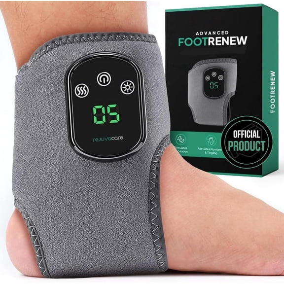 Rejuvacare Foot Renew Triple Method Massager for Home Use - The Official 2026 - Relaxation Support for Foot and Ankles