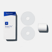 Rejuvaskin Scar Fx Silicone Sheeting - 3 Breast Circle Pair - Scar Treatment for Soften, Flatten, Reduce and Recover Scars - 100% Healthcare Grade Silicone - Physician Recommended