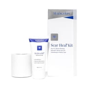 Rejuvaskin Scar Heal Kit - Scar Kit For Large Scar - Scar Treatment for Soften, Flatten, Reduce and Recover Scars - Scar Gel, 4 x 8 Silicone Sheet & Medical Tape - Physician Recommended
