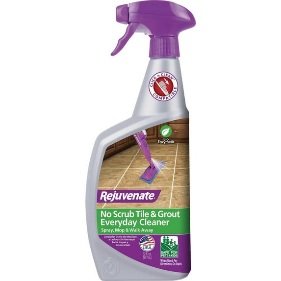 Rejuvenate 32 Oz. Bio-Enzymatic No Scrub Tile & Grout Cleaner RJ32BC RJ32BC 600654