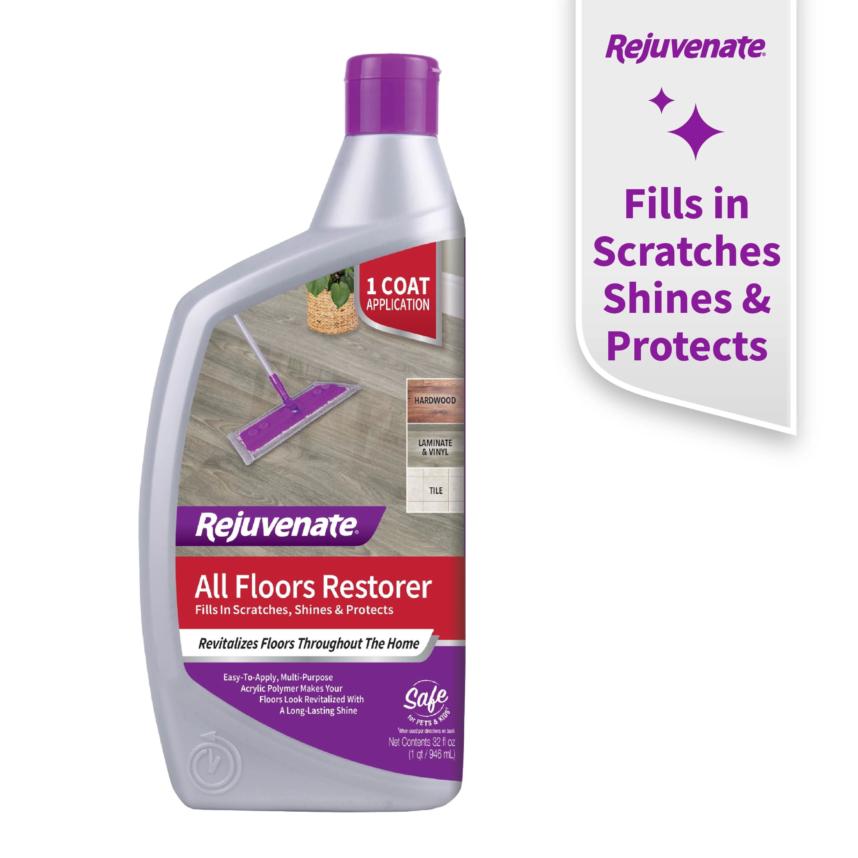 FOR LIFE PRODUCTS Rejuvenate All Floors Restorer, Protects All Floor Types, 32 Ounces