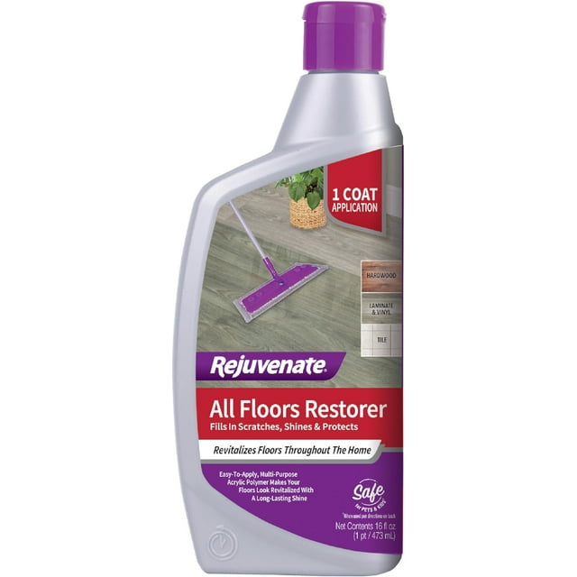 Rejuvenate All Floors Restorer and Polish Fills in Scratches Protects