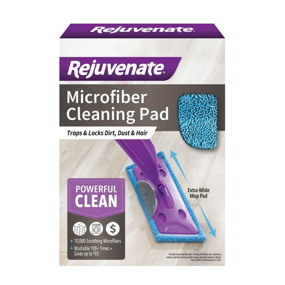 Rejuvenate Microfiber Cleaning Pad for Click n Clean And Microfiber Mops, 1 Count