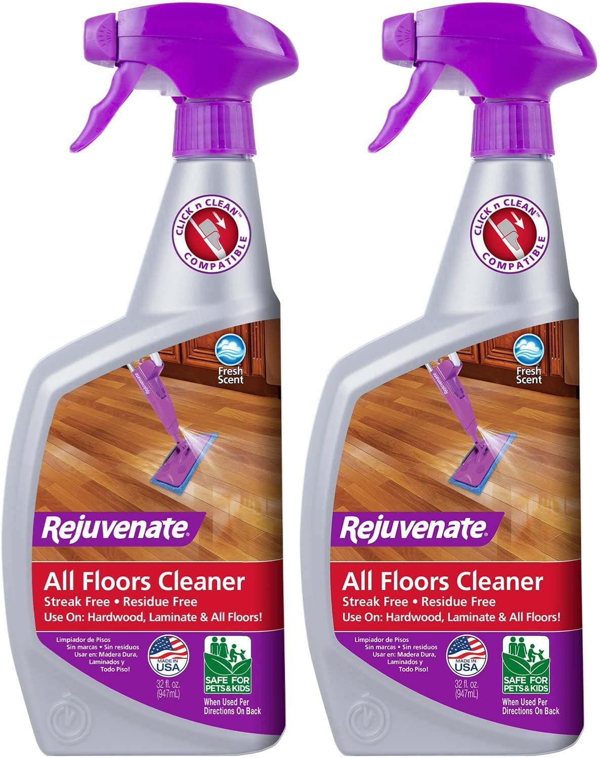 Rejuvenate All Floors Cleaner - No Bucket Needed