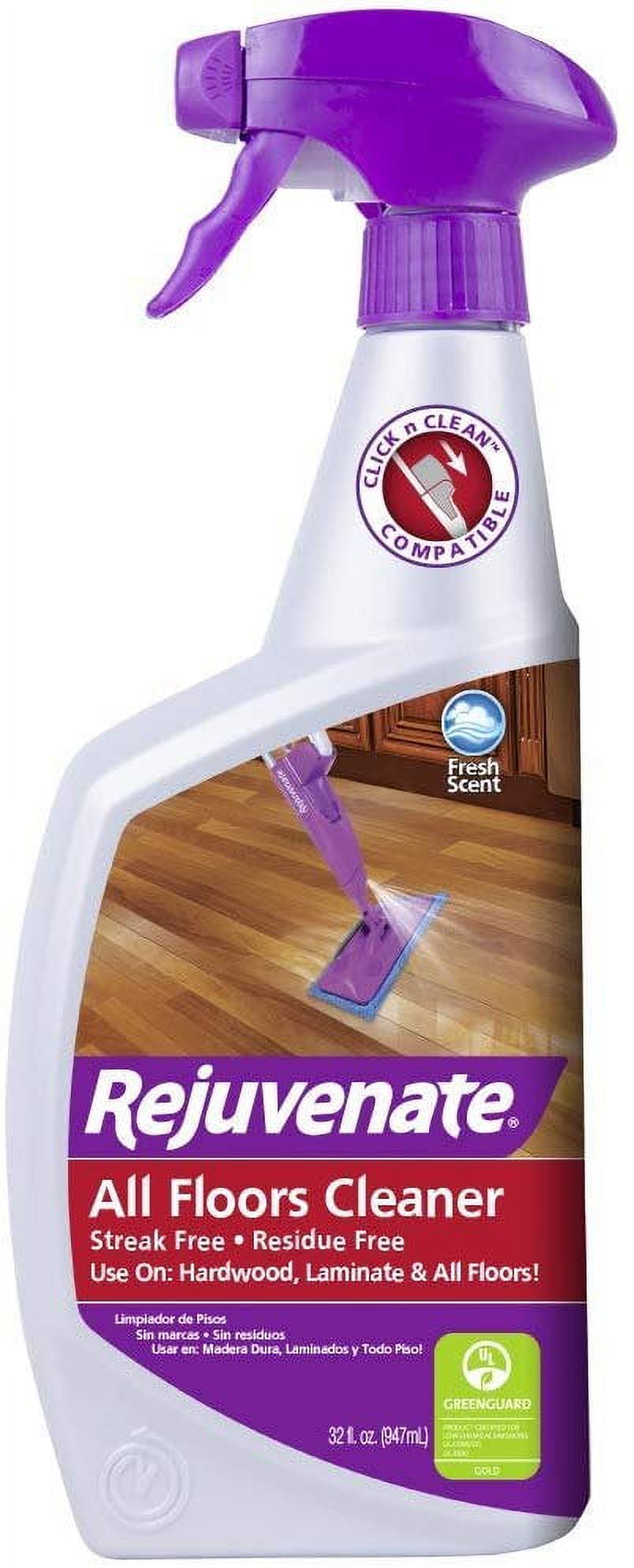 Rejuvenate Floor Cleaners, Lemon Scent, 32 Fluid Ounce - image 1 of 6