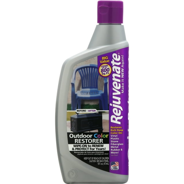 Rejuvenate Outdoor Color Restorer Instantly Restores Faded Sun Damaged ...