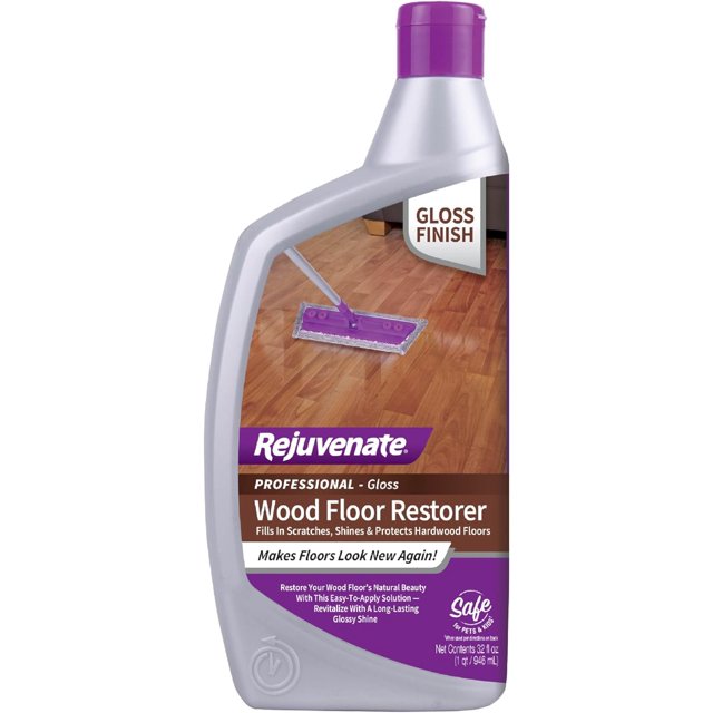 Rejuvenate Professional Wood Floor Restorer and Polish with Durable