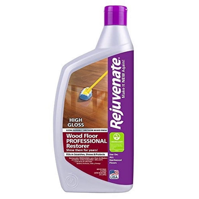 Rejuvenate Professional Wood Floor Restorer, Polish, High Gloss Shine ...
