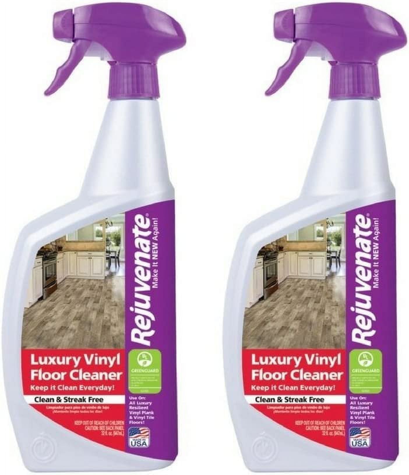 Rejuvenate RJ32LVFC Luxury Vinyl Floor Cleaner, 32 oz. , Purple Label 2 Pack