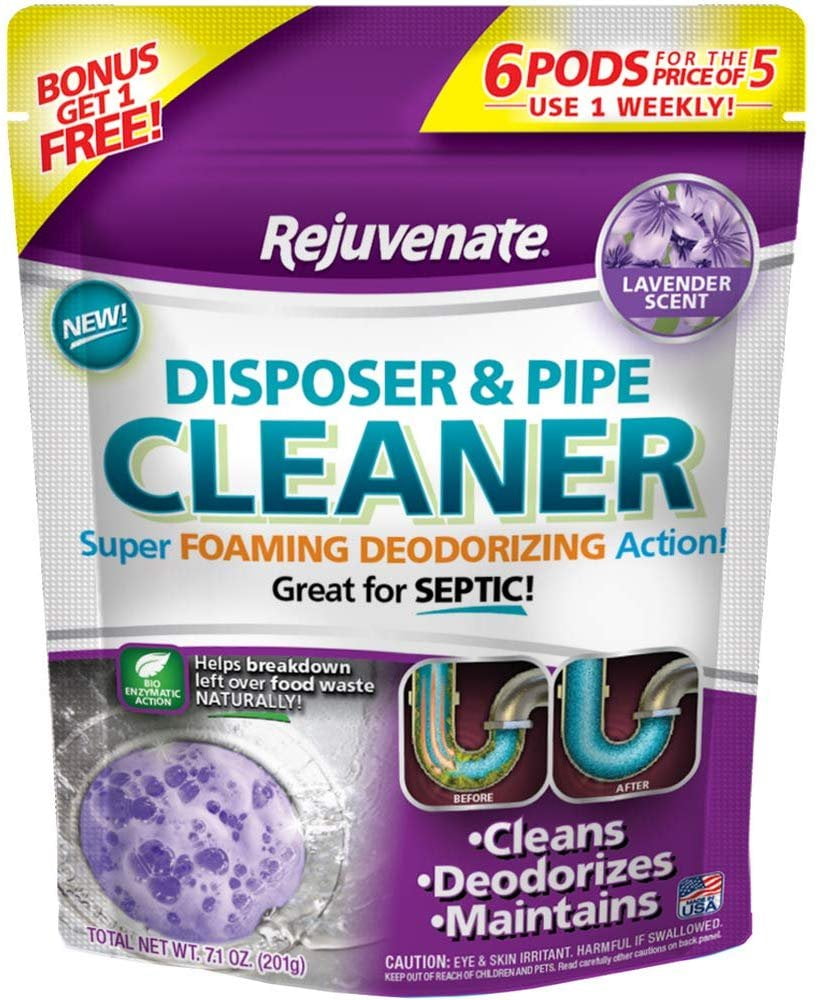 Fuller Brush Company Fuller Brush Garbage Disposal Cleaner - Sink Disposer  Disinfectant & Deodorizer - Cleans Food Waste & Grease For Fresh