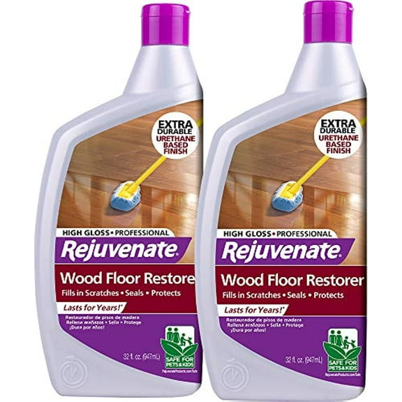 Rejuvenate Rj32profg2 Floor Restorer, 32Oz (2 Pack), High Gloss
