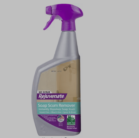 Shower Glass Cleaner  Non-Toxic Soap Scum & Mildew Remover