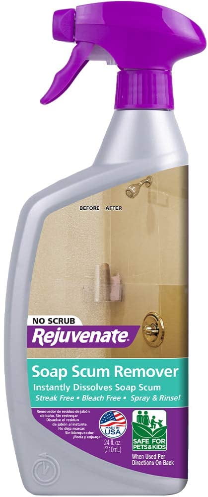 Bathroom Cleaner Bathroom Glass Descaler Tile Faucet Remover Tub Cleaner  60ml-Easy Use, Removes Soap Scum, Dirt, Hard Water Build-up, Calcium, Lime  And Rust Stains 