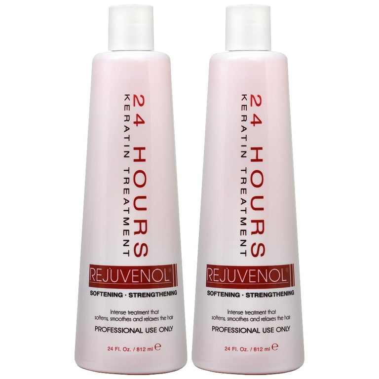 Rejuvenol 24 Hours Keratin Treatment 24oz Pack of 2 Walmart