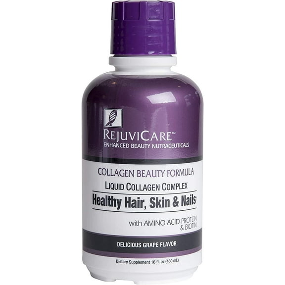RejuviCare Collagen Beauty Formula Liquid 16 oz (Pack of 4)
