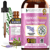 Rejuvica Health Balanced Femme - Female Balance Support Liquid Supplement - Black Cohosh & More!