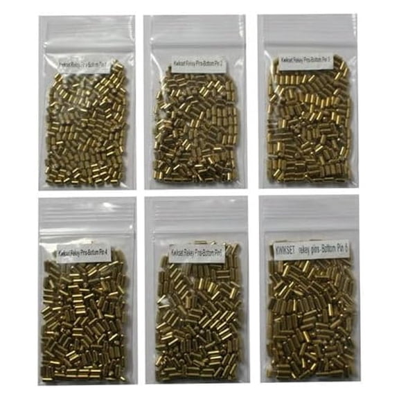 Rekey Kit Compatible with , Bottom Pins #1-6, 200 Pieces Each