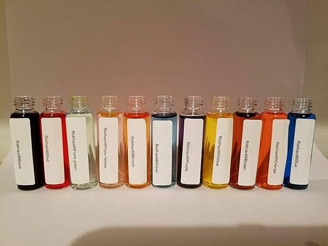 Rekhaoil® Dyes for Lamp Oil & Kerosene 11-1/4 Bottles