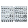 Rekidool Silicone 48-Cavity Slipper Shaped Chocolate Candy Mold ...