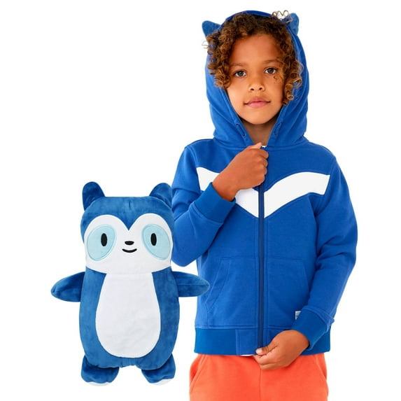 Cubcoats Kids Transforming 2 in 1 Rekka Zip up Unisex Blue Size 8