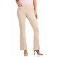 thumbnail image 1 of Rekkuna Women's Comfort Stretch Pull-On Bootcut Pant with Tummy Tamer Panel (6, Sand), 1 of 5
