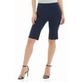 thumbnail image 1 of Rekkuna Women's Pull-On Modern Slim Fit Stretchy Comfort Short with 12" inseam (10, Navy), 1 of 5