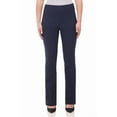 thumbnail image 1 of Rekkuna Women's Pull-On Stretchy Comfort Straight Leg Pant with Hidden Pocket (X-Small, Navy), 1 of 7
