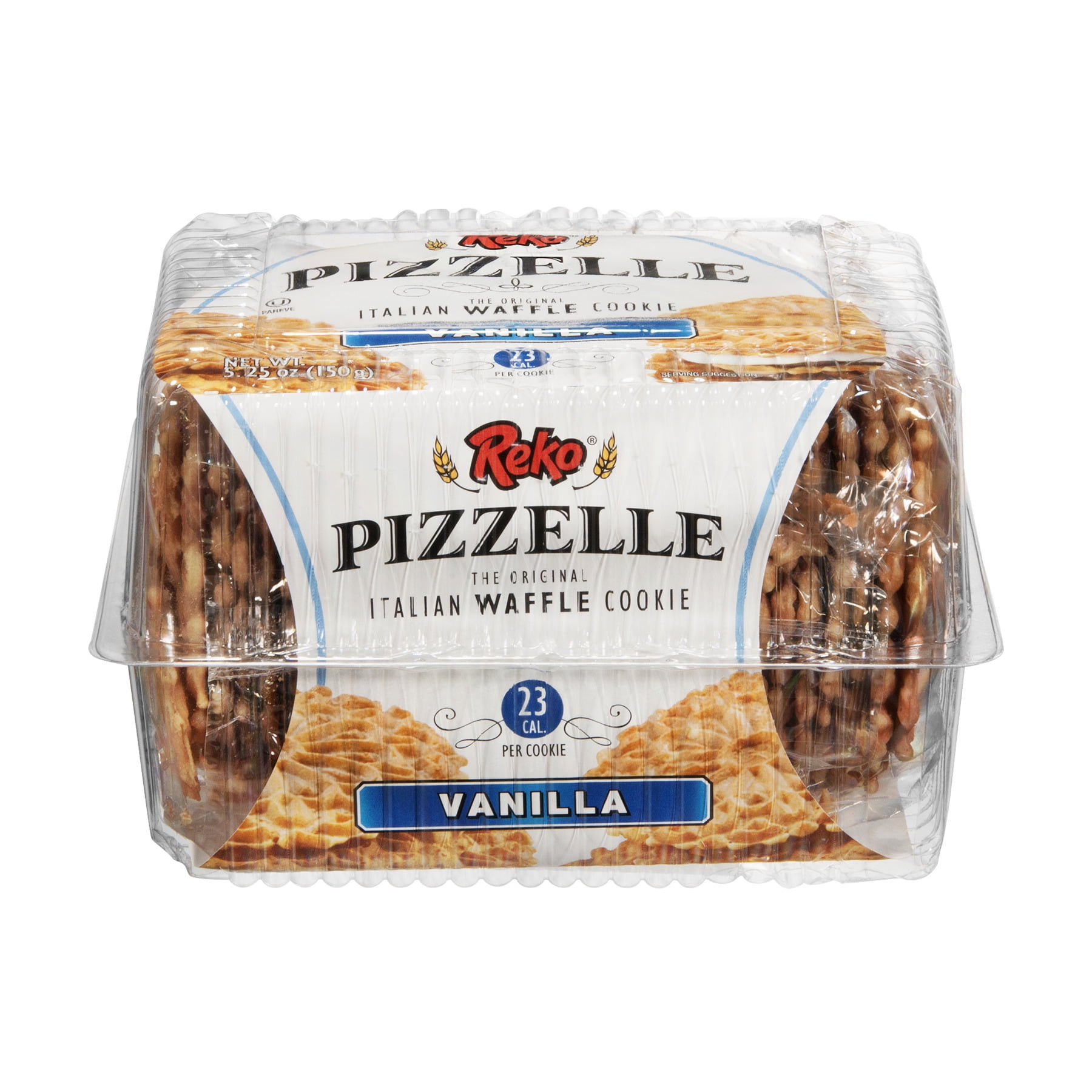 Reko Pizzelle Vanilla Italian Waffle Cookie, 5.25 Oz.