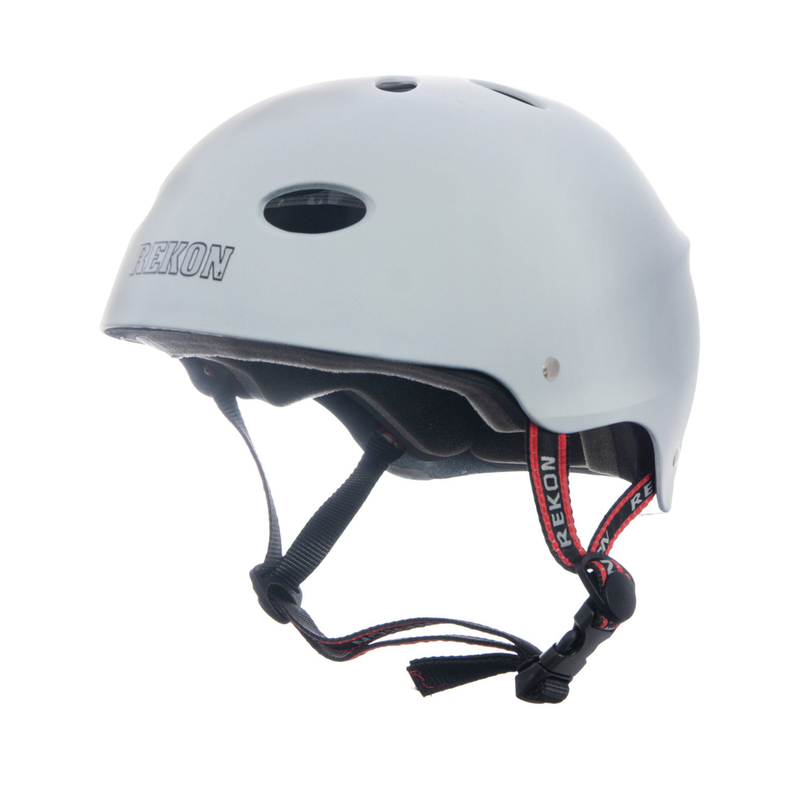 Rekon Multi-Sport Helmet for Biking, Skating, and Skateboarding (Matte Grey, Large)