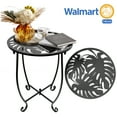thumbnail image 1 of Rekopi Outdoor Indoor Side Table,14"Round Patio Side Table for Patio Balcony Yard Porch Garden Bedside, 1 of 7