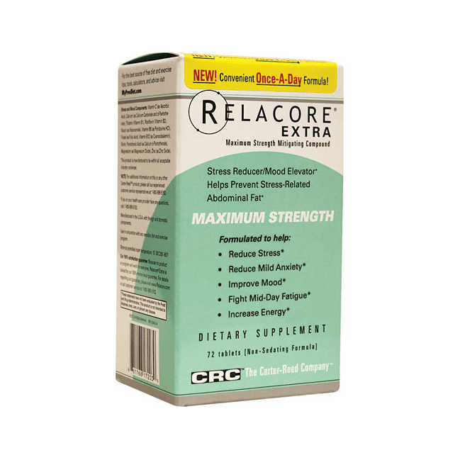 Carter Reed - Relacore Extra Maximum Strength Formula - 72 Tablets