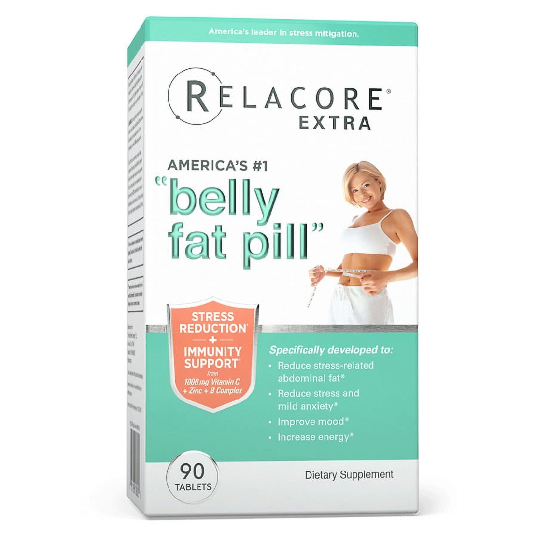 Relacore Extra Maximum Strength Stress Reducer, Belly Fat Slimming