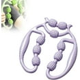 thumbnail image 1 of Relajador De Piernas, 9 Wheel Circular Leg Clamp, Circular Leg Clamp Roller by Miapina, Handheld Multifunctional Ring Roller 360 Degree Legs Neck Hand Arm Muscle Relaxer, for Women Sports Yoga (#01), 1 of 7