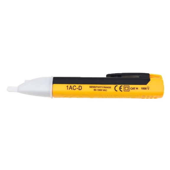 Reland Sun 708310532746 Non-Contact Electronic Digital Display Pen with LED - Yellow, 15.2x2cm, 25g
