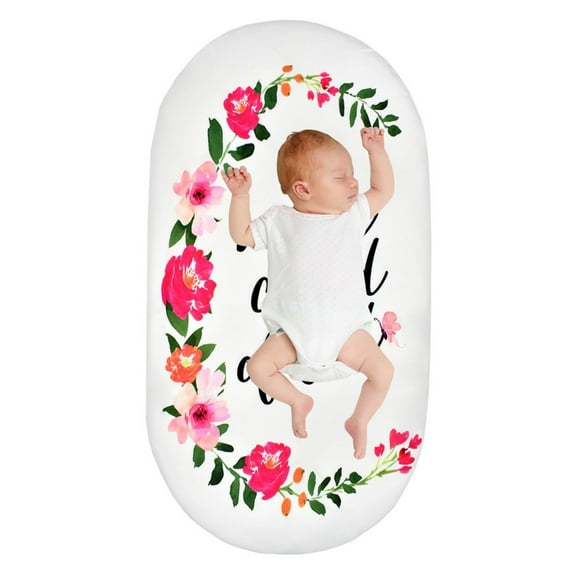 Relanfenk Baby Stuff Moses Basket Bed Crib Care Pad Covers Fitted Sheet Bassinet Sheet