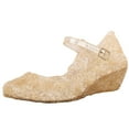 thumbnail image 1 of Relanfenk Children Kids Baby Shoes Toddler Girls Wedge Party Single Princess Shoes Sandals, 1 of 4