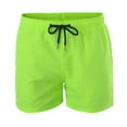 thumbnail image 1 of Relanfenk Sports Net Beach Shorts Dry Quick With Inner Casual Pants Men's Shorts Men's Swimwear, 1 of 3